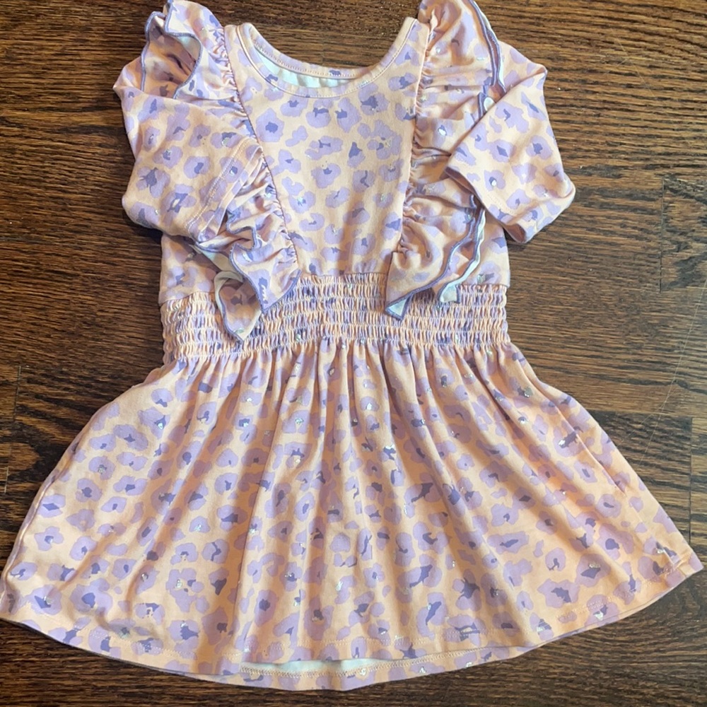 egg New York, Metallic Leopard Cilla Dress, 12 months.    (65)